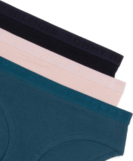 Жіночі трусики хіпстери Tommy Hilfiger набір 3 шт. 1159847639 (Різні кольори XL)