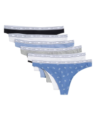 Набор из 6 трусиков тонг Tommy Hilfiger 1159847640 (Разные цвета XL)