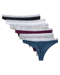 Набор из 6 трусиков тонг Tommy Hilfiger 1159847718 (Разные цвета XL)