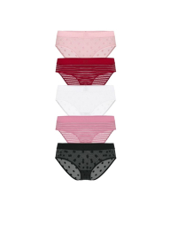 Набор трусиков хипхаггеров Victoria's Secret 5шт 1159847803 (Разные цвета S)