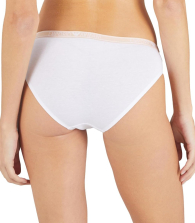 Женские трусики брифы Emporio Armani 2 шт 1159848301 (Белый L)