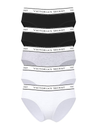Набор трусиков хипхаггеров Victoria's Secret 5 штук 1159849003 (Разные цвета S)