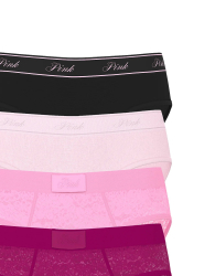 Набор трусиков хипхаггеров Victoria's Secret PINK 1159848986 (Разные цвета S)