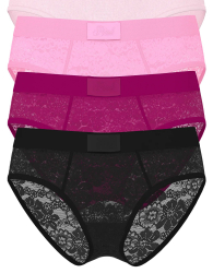 Набор трусиков хипхаггеров Victoria's Secret PINK 1159848986 (Разные цвета S)