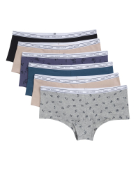 Набор из 6 трусиков Tommy Hilfiger шортики 1159849091 (Разные цвета S)