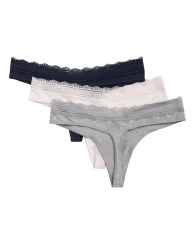 Набор женских трусиков Tommy Hilfiger тонг 1159849223 (Разные цвета XL)