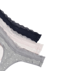 Набір жіночих трусиків Tommy Hilfiger тонг 1159849223 (Різні кольори XL)