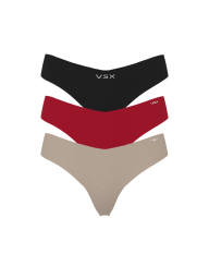 Набор бесшовных трусиков Victoria's Secret тонг 1159849595 (Разные цвета M)