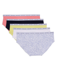 Набор женских трусиков хипстеров Tommy Hilfiger 5 штук 1159849933 (Разные цвета L)