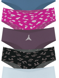 Набор бесшовных трусиков Victoria's Secret чики 1159850384 (Разные цвета S)