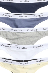 Женские трусики тонг Calvin Klein набор 1159850544 (Разные цвета XL)