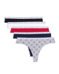Набор из 5 трусиков тонг Tommy Hilfiger 1159851500 (Разные цвета XL)