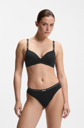 Набір брифів жіночих трусиків Hugo Boss 3 шт 1159853000 (Чорний L)