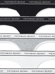 Набор трусиков тонг Victoria's Secret 5 шт 1159853622 (Разные цвета L)