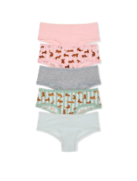 Набор трусиков чики Victoria's Secret 5 шт 1159853545 (Разные цвета S)