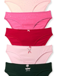 Набор трусиков бикини Victoria's Secret 5 шт 1159855300 (Разные цвета S)