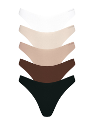 Набор трусиков тонг Victoria's Secret 1159856373 (Разные цвета S)