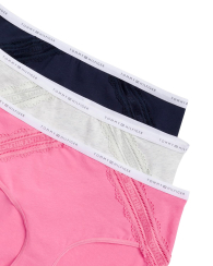 Набор женских трусиков хипстеров Tommy Hilfiger 3 шт 1159858284 (Разные цвета S)