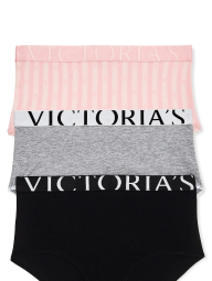 Набір брифів трусиків Victoria's Secret 3 шт 1159859515 (Різні кольори S)