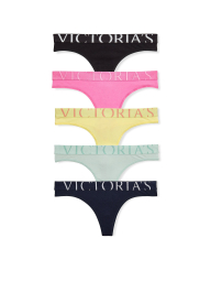 Женские трусики тонг Victoria's Secret набор 1159861079 (Разные цвета M)