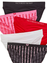 Набор трусиков бикини Victoria's Secret 5 шт 1159861239 (Разные цвета M)