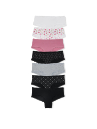 Набор трусиков чики Victoria's Secret 7 шт 1159861476 (Разные цвета XS)