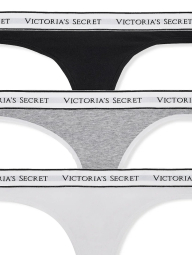 Набор трусиков тонг Victoria's Secret 3 шт 1159862992 (Разные цвета L)