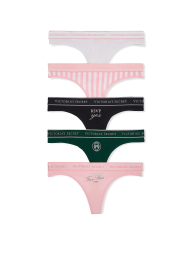 Женские трусики тонг Victoria's Secret набор 1159863952 (Разные цвета M)