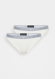 Набор трусиков Emporio Armani бразильяны 2 шт 1160642958 (Молочный XS)