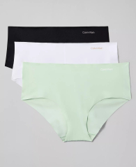 Набор бесшовных трусиков Calvin Klein хипстеры 3 шт 1160735923 (Разные цвета XL)