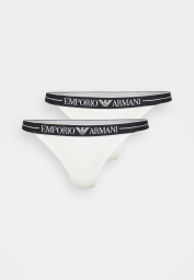 Набор трусиков тонг Emporio Armani 2 шт 1161280100 (Белый XL)