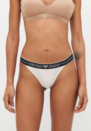 Набор трусиков тонг Emporio Armani 2 шт 1161280100 (Белый XL)