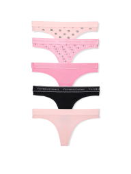 Жіночі трусики тонг Victoria's Secret набір 1161553306 (Різні кольори XS)