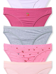 Набор трусиков бикини Victoria's Secret 5 шт 1161699036 (Разные цвета XS)