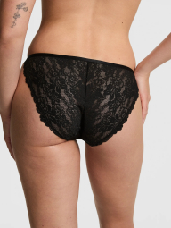 Набор кружевных трусиков бикини Victoria's Secret Pink 5 шт 1161715115 (Разные цвета S)