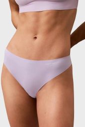 Женские бесшовные трусики тонг Calvin Klein набор 3 шт 1161830662 (Разные цвета XL)