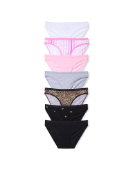 Набор трусиков Victoria's Secret бикини 7 шт 1162196625 (Разные цвета L)