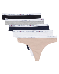 Набор из 5 трусиков тонг Tommy Hilfiger 1162737319 (Разные цвета L)