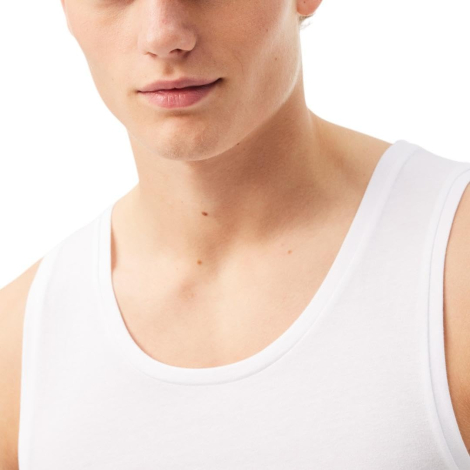 Майка чоловіча Lacoste набір 3 шт 1159851407 (Білий L)