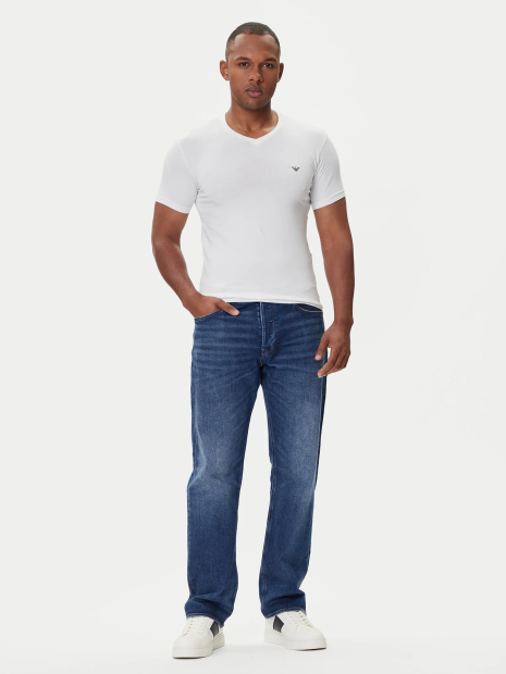 Чоловічі футболки Emporio Armani 1159861836 (Білий S)