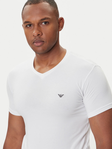 Чоловічі футболки Emporio Armani 1159861836 (Білий S)