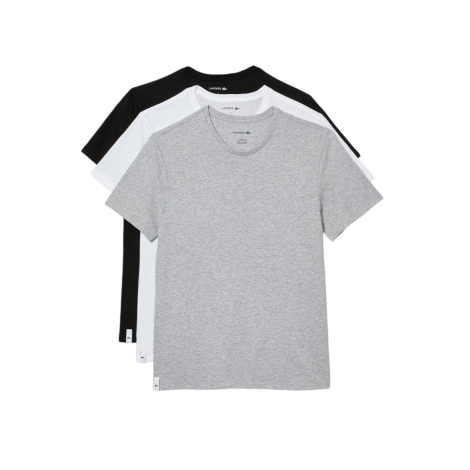 Набор фирменных мужских футболок Lacoste 3 шт 1159864839 (Разные цвета XXL)
