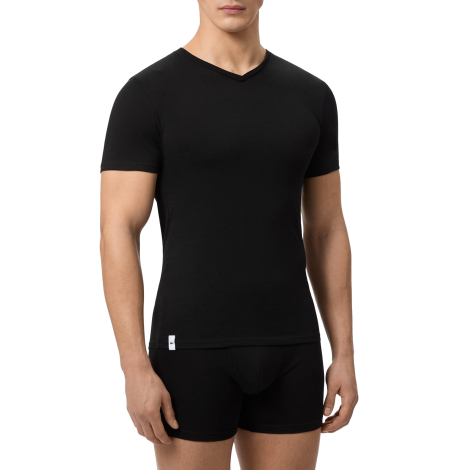 Набор мужских футболок Lacoste 3 шт 1162930710 (Черный/Белый XL)