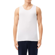 Мужская классическая майка Lacoste набор 3 шт 1159851407 (Белый L)