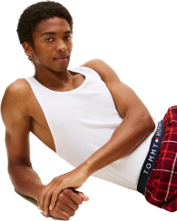 Набор мужских маек в рубчик Tommy Hilfiger 3 шт 1159854064 (Разные цвета M)