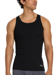 Мужской набор маек Puma 5 шт в рубчик 1159856597 (Черный L)