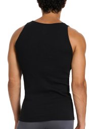 Мужской набор маек Puma 5 шт в рубчик 1159856597 (Черный L)