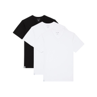 Набор мужских футболок Lacoste 3 шт 1161294358 (Черный/Белый L)