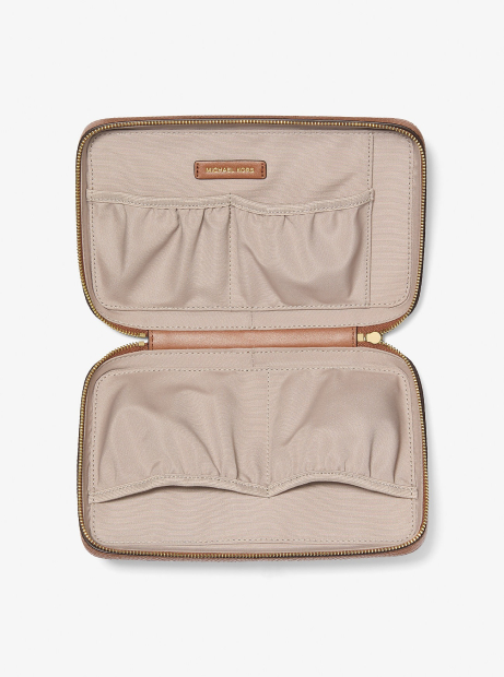 Несессер Michael Kors косметичка с логотипом в подарочной коробке 1159847419 (Коричневый One size)