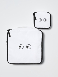 Набор из двух дорожных несессеров-органайзеров ANYA HINDMARCH and UNIQLO 1159842887 (Белый One size)